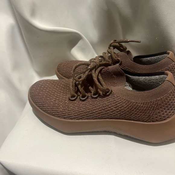 All Birds Tree Dasher 2 Hazy Cocoa Brown Tennis Shoes Size 7.5 - Picture 3 of 8